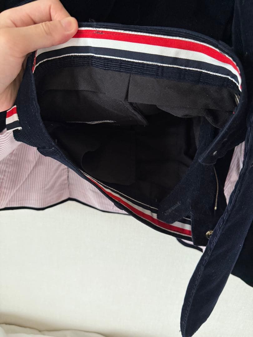 THOM BROWNE. コーデュロイスーツ