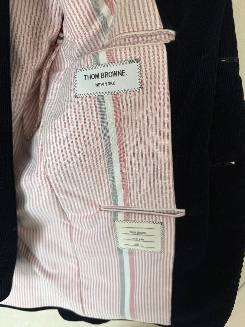 THOM BROWNE. コーデュロイスーツ