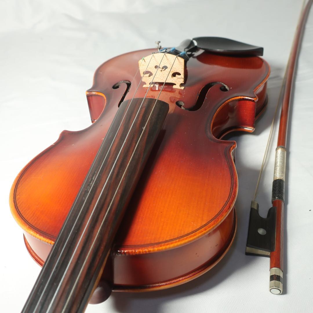 SUZUKI No.18 4/4 1961 バイオリン SUGITO弓付属 虎杢