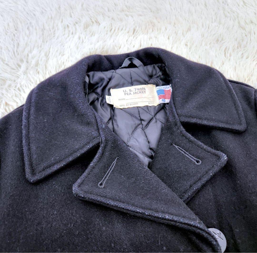【Schott】ショット(L)740N Pコート USA PEA JACKET