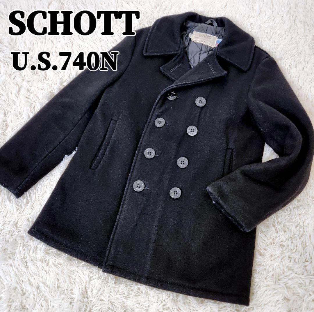【Schott】ショット(L)740N Pコート USA PEA JACKET
