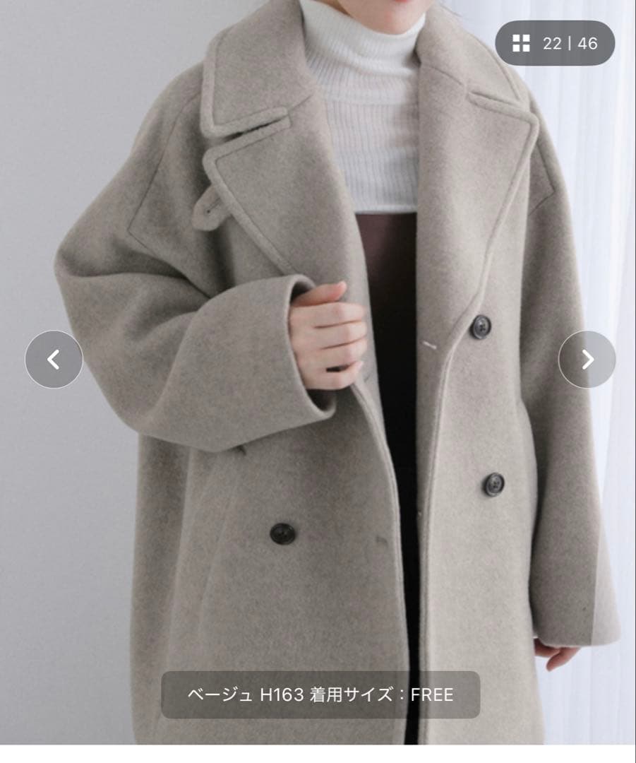 TICCA / ティッカ Pコート　2025AW