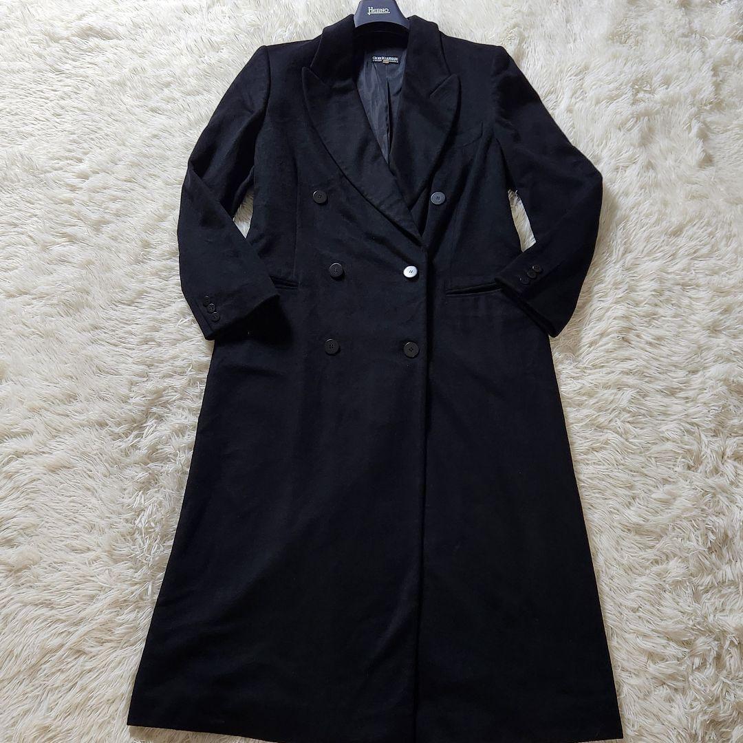 着丈120cm越え✨XL相当 ジョルジオアルマーニ コート 総カシミヤ
