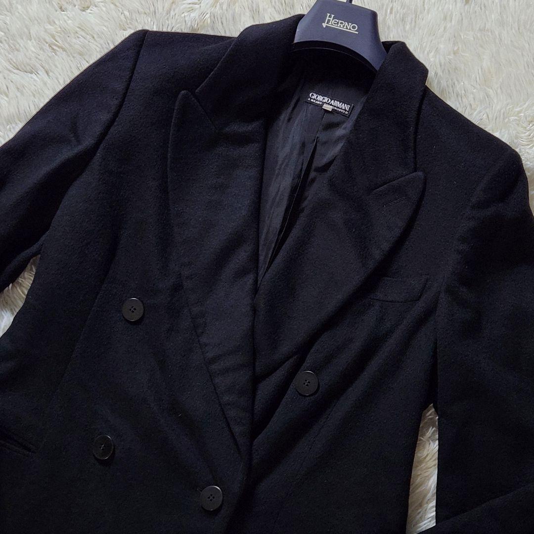 着丈120cm越え✨XL相当 ジョルジオアルマーニ コート 総カシミヤ