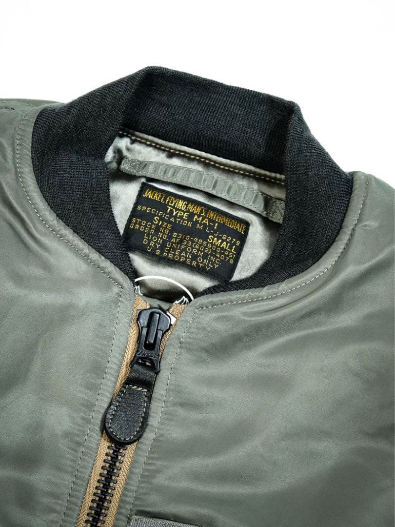 MIL-J-8279（1955〜57年）初期型MA-1 改良復刻モデル