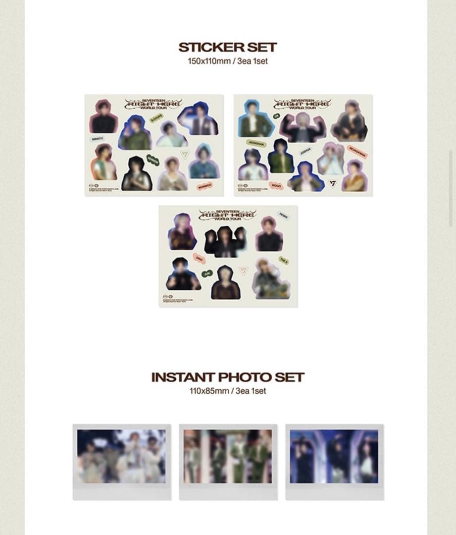 ミュージック SEVENTEEN RIGHT HERE WORLD TOUR
