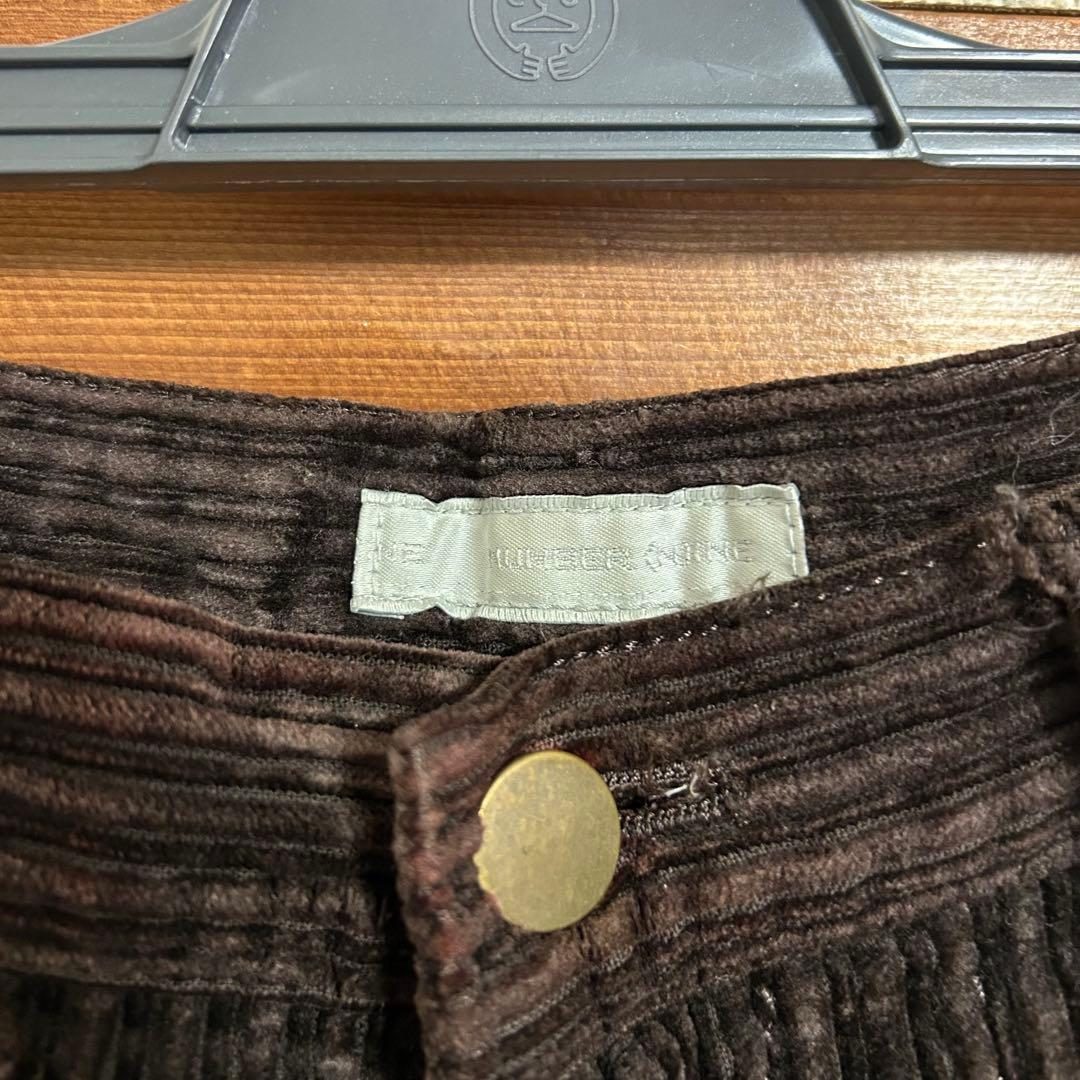 02aw number (n)ine ジョージ期　太畝コーデュロイパンツ