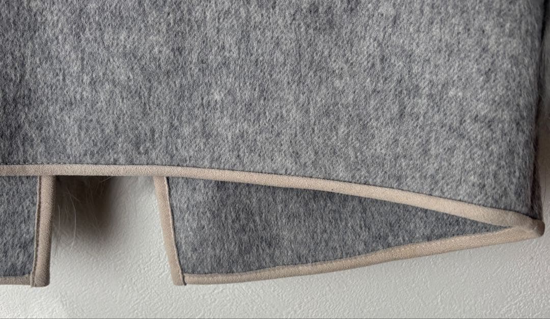 ダブスタ　Sov. ソブ リアルファー ベスト　ホワイトラクーン　超美品