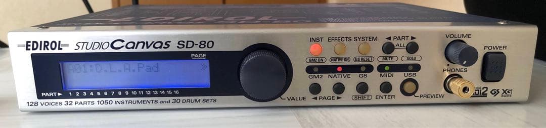 DTM・DAW Edirol SD-80