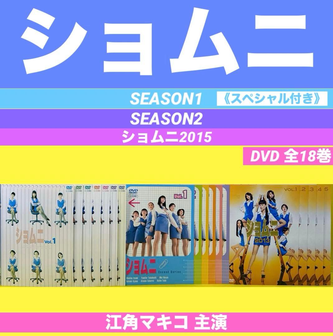 ショムニ DVD （シーズン1+シーズン2+2015+SP）全18巻★江角マキコ
