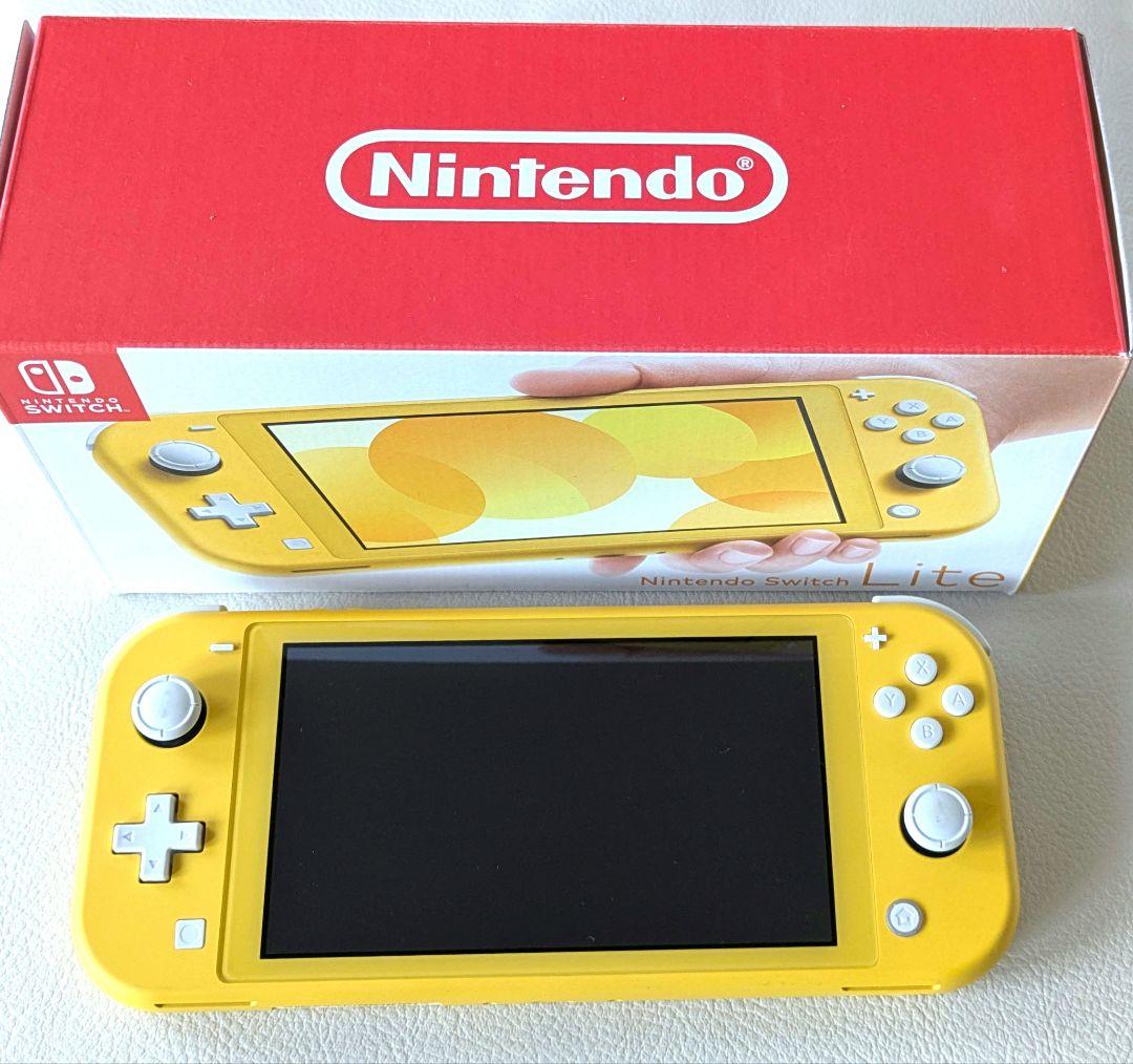 美品 Nintendo Switch Lite イエロー