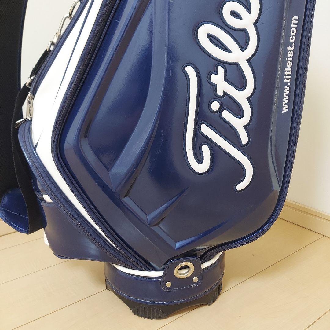Titleist タイトリスト キャディバッグ ネイビー/ホワイト