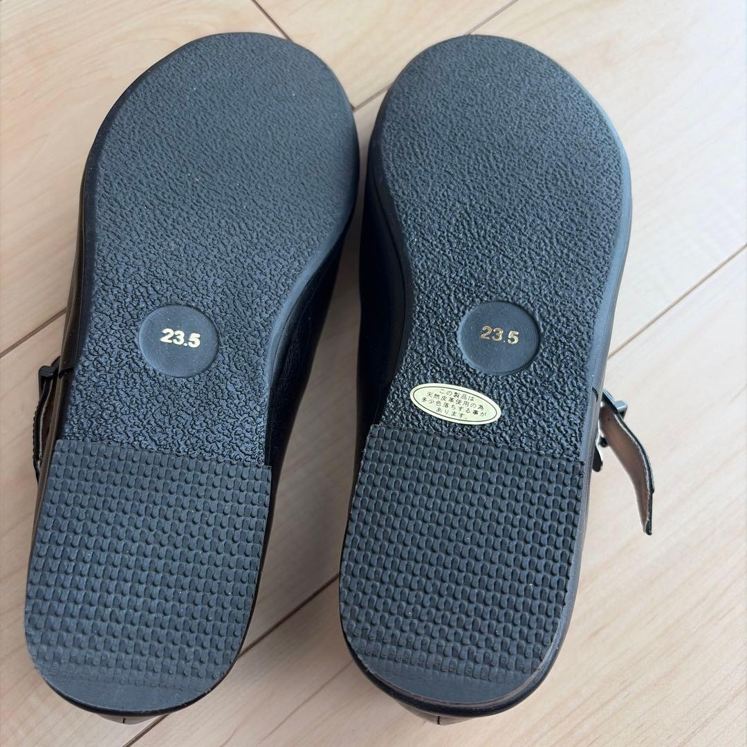 あしながおじさん　ドレスシューズ　ストラップシューズ　23.5