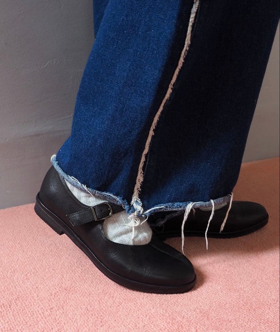 あしながおじさん　ドレスシューズ　ストラップシューズ　23.5