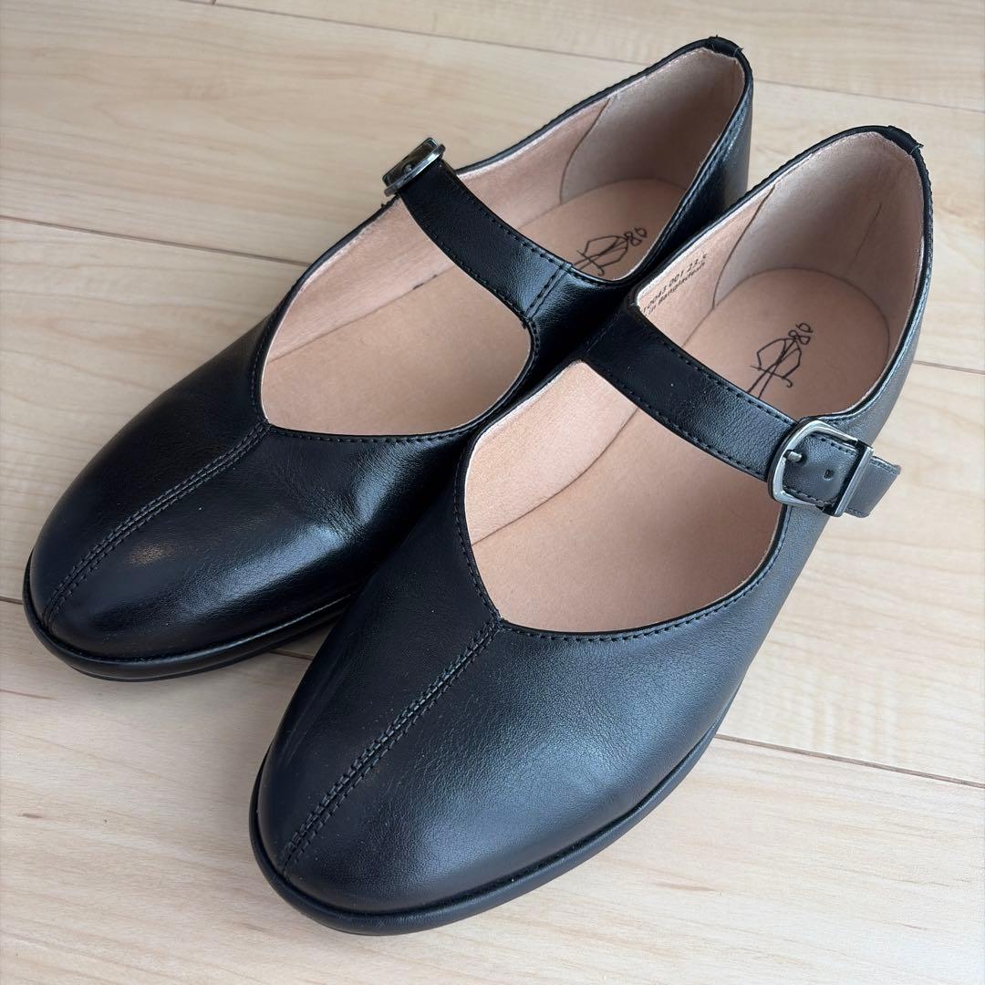 あしながおじさん　ドレスシューズ　ストラップシューズ　23.5