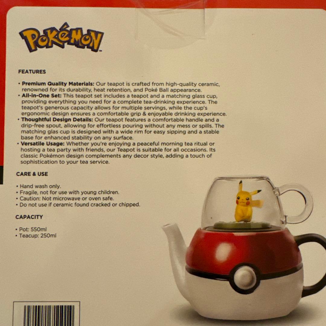 新品未使用ポケモンティーポット　シンガポール限定