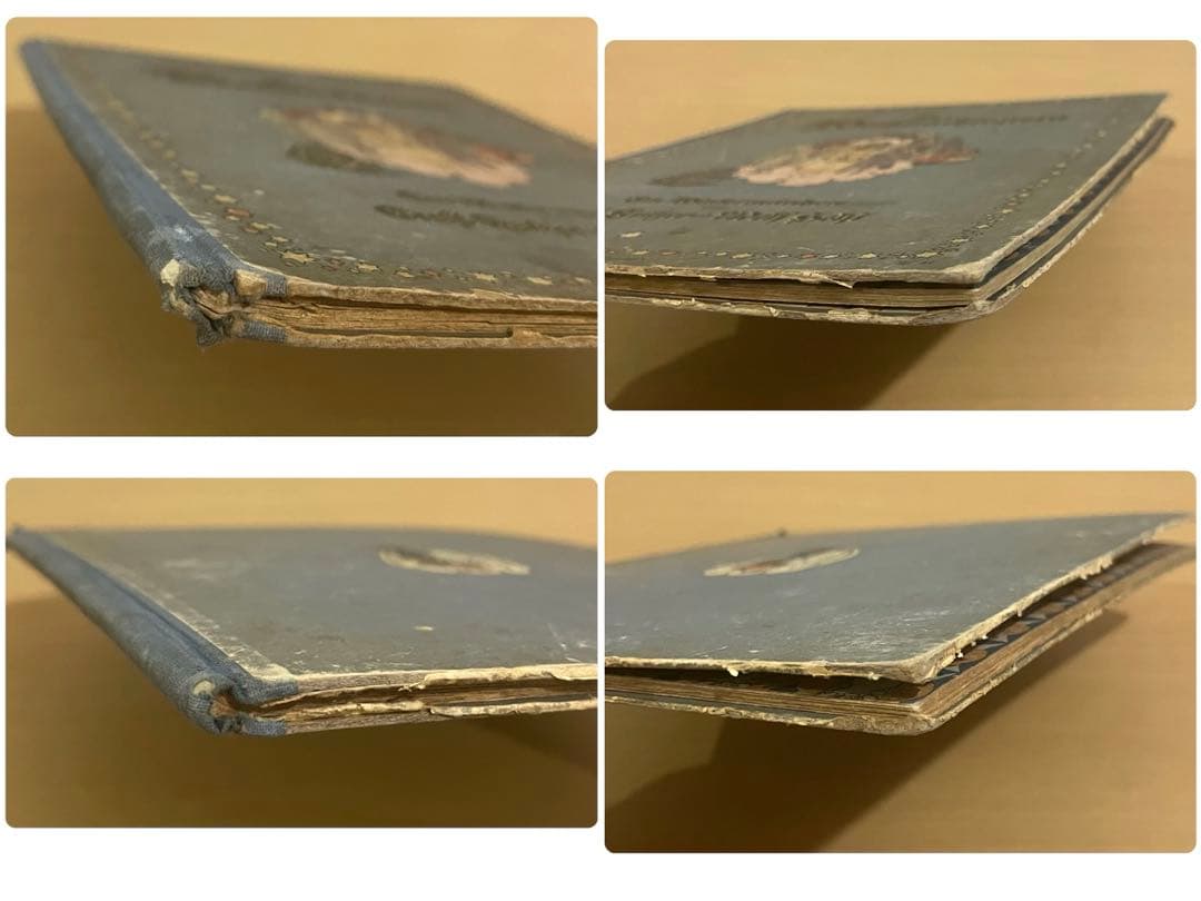 NO.382 希少 古書 アンティーク洋書 児童書 ドイツ絵本 天使