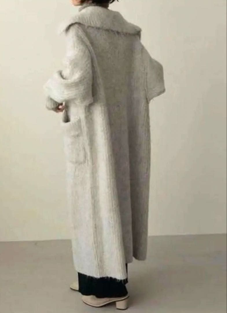 新品タグ付き　ETRE TOKYO エトレトウキョウ　ロングニットカーディガン