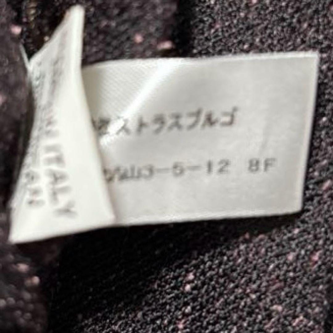 極美品　Kiton キートン　ネクタイ　ダークボルドー　セッテピエゲ