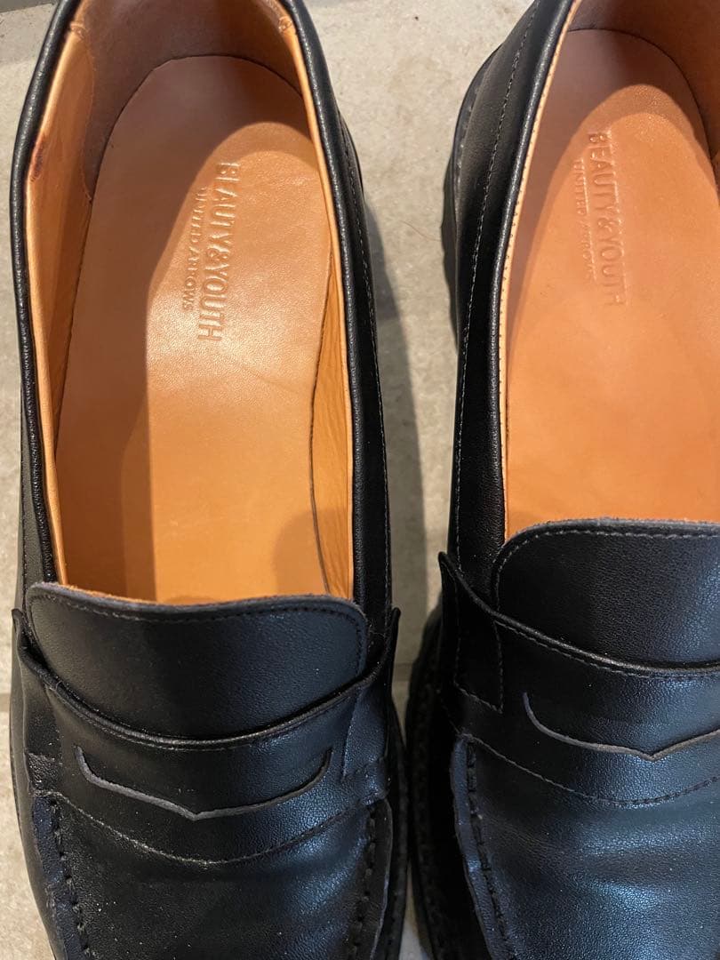 クッション Vibram ローファー　25センチ(7) BEAUTY&YOUTH