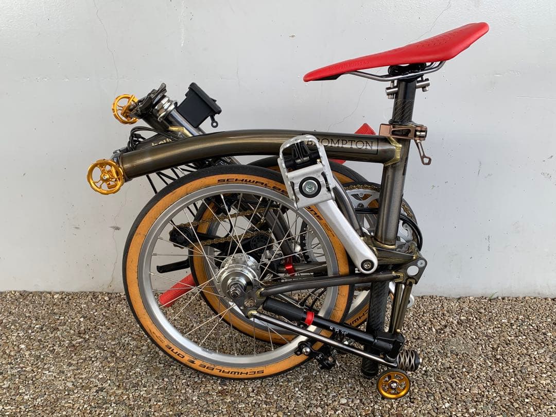 ■Brompton S6E Raw-Lacquer Barbour カスタム■