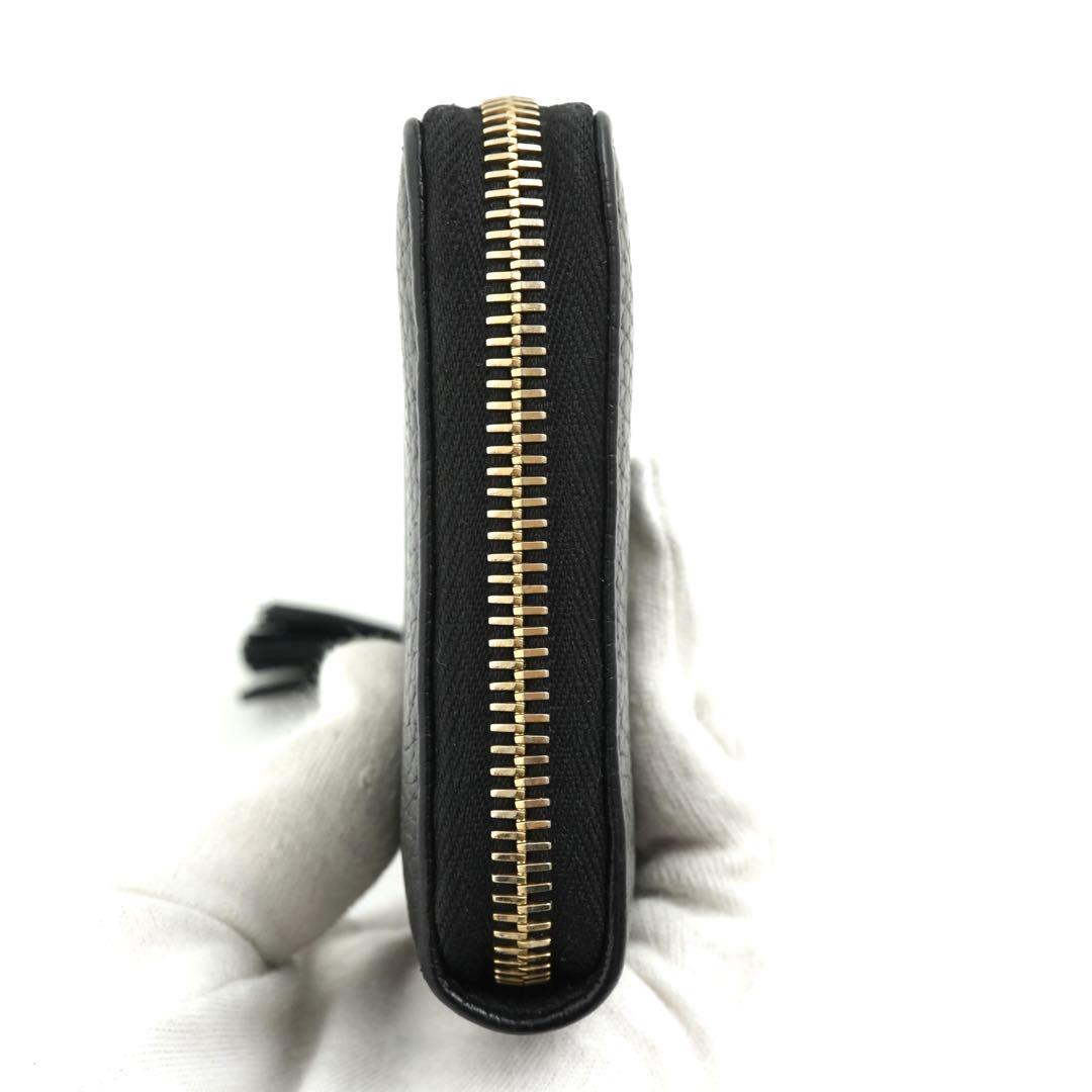 ✨新品未使用・箱付き✨　GUCCI 長財布　ソーホー　インターロッキング　黒色
