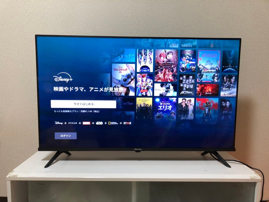 2025年製ハイセンス hisense 40型　スマーホテレビ 40A4N