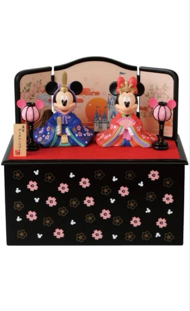 東京ディズニーリゾート 雛人形セット　ほぼ新品