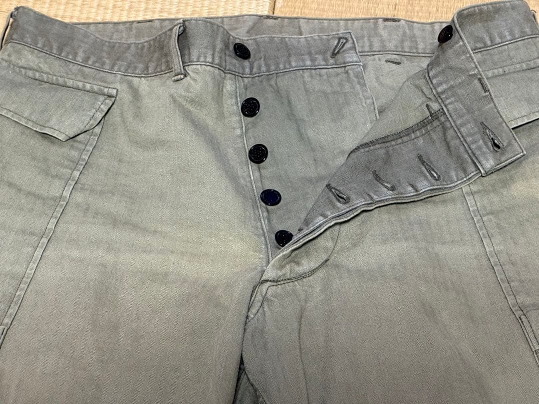 ウエアハウス　ミリタリーパンツ サイドポケット