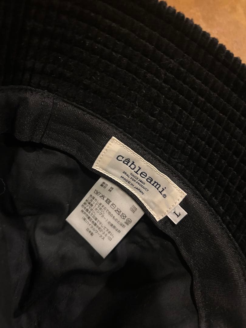 cableami コーデュロイハット リアム ギャラガー liam oasis