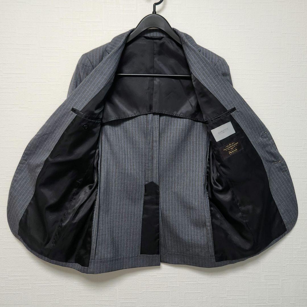 O*R様 カノニコ　×　シンプリシテェ　メンズ　スーツ　スリーピース　グレー　ス