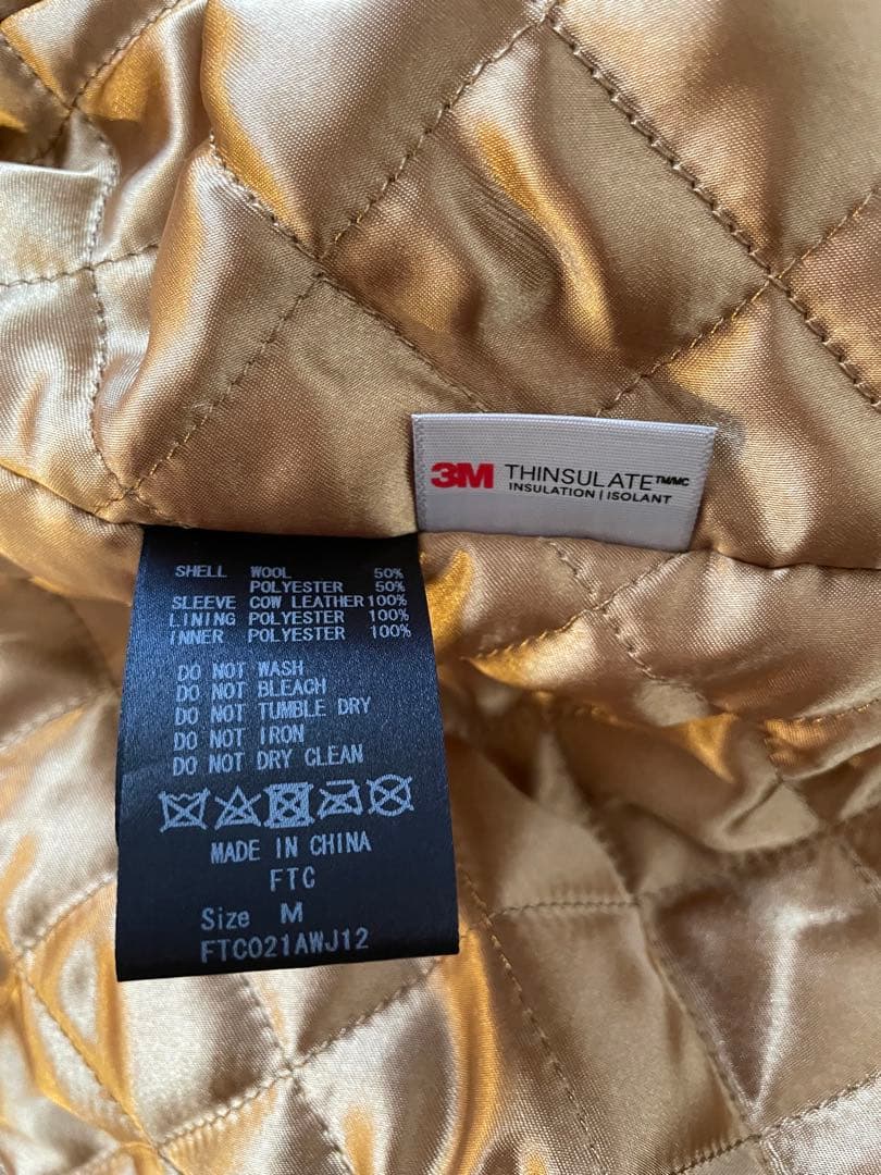 FTC TEAM VARSITY JACKET スタジャン