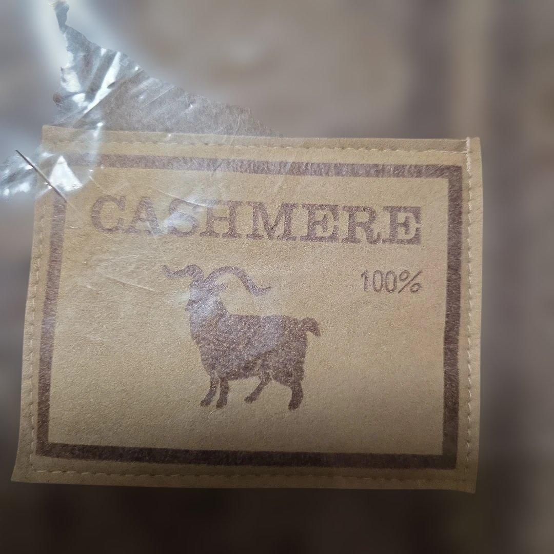 カシミヤ100% 　毛布　シングル　新品タグ付