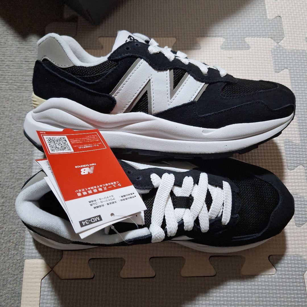 最終価格　New BalanceM5740*BLACK　24.5cm