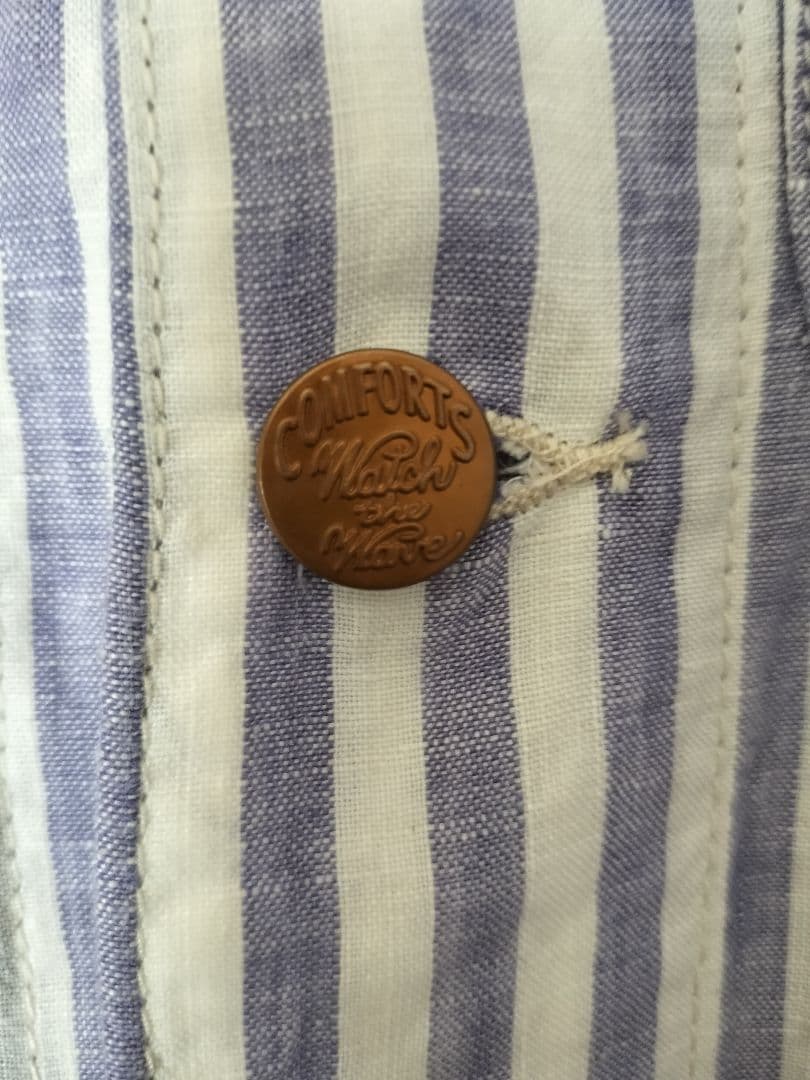 未使用★デニム&ダンガリー02 リネン ノーカラー ゴートゥーハリウッドFITH