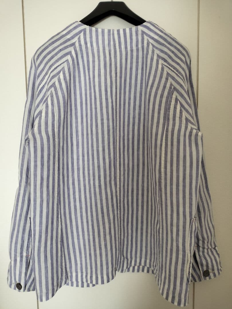 未使用★デニム&ダンガリー02 リネン ノーカラー ゴートゥーハリウッドFITH