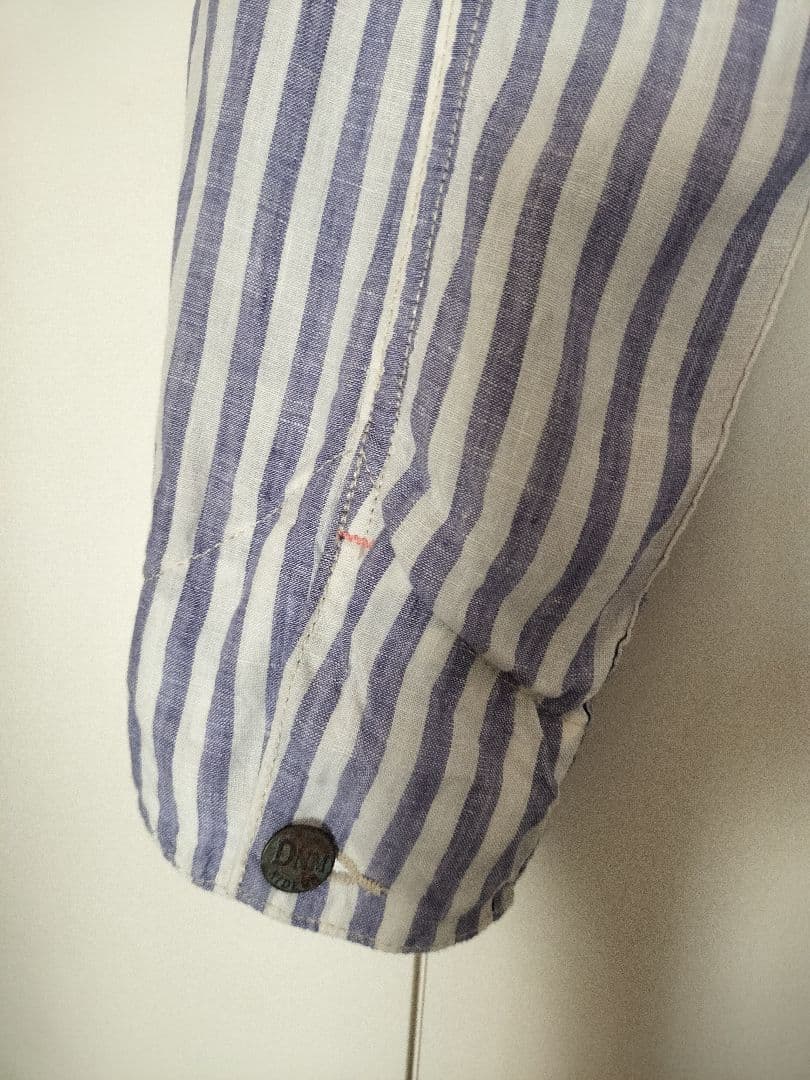 未使用★デニム&ダンガリー02 リネン ノーカラー ゴートゥーハリウッドFITH