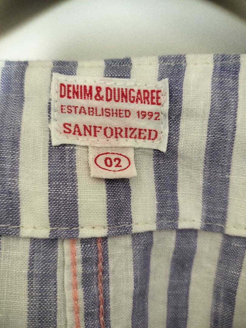 未使用★デニム&ダンガリー02 リネン ノーカラー ゴートゥーハリウッドFITH