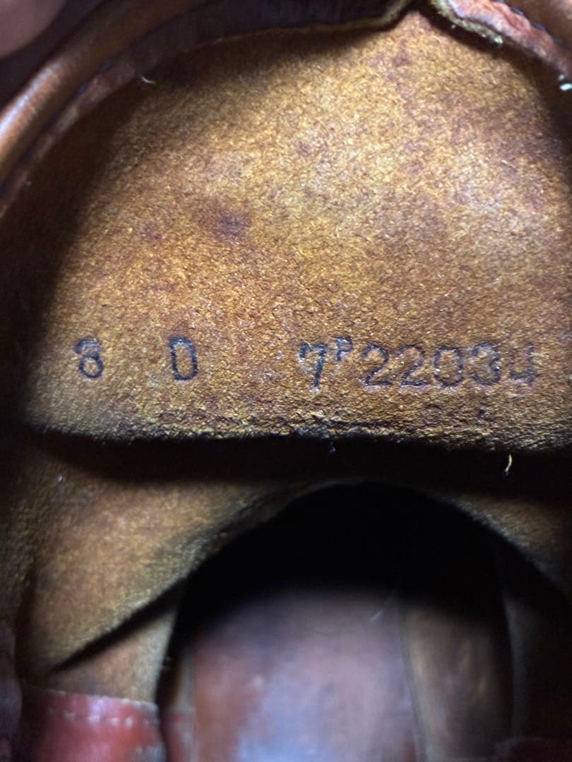 【廃盤希少】レッドウィング　ペコスブーツ 866 緑犬タグ US8 D