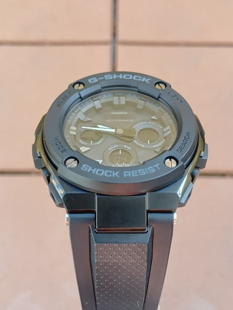 タイムセール G-SHOCK GST-W300G Gスチール 電波ソーラー