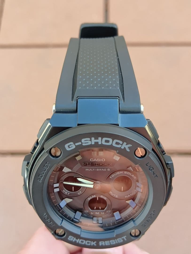 タイムセール G-SHOCK GST-W300G Gスチール 電波ソーラー