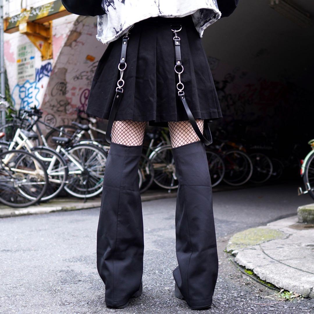 REFLEM レッグカバー付きレイヤードショーパン Amilige