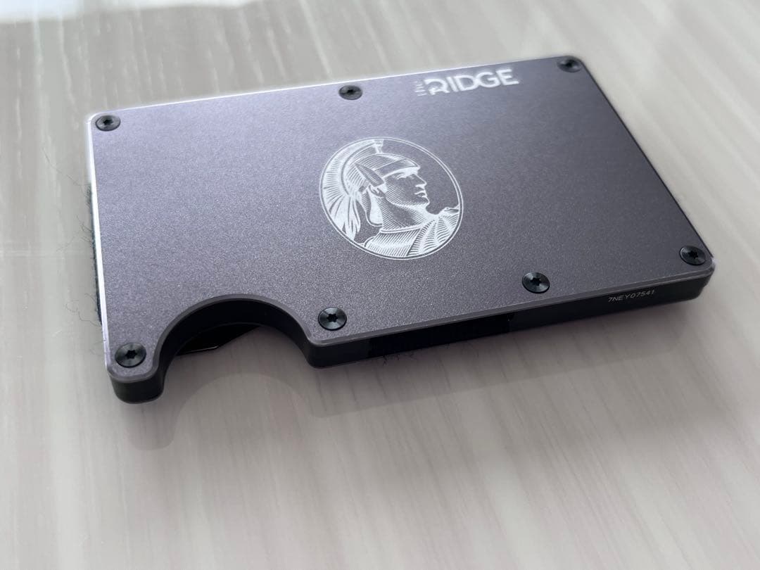 【限定非売品】the RIDGE／AMEX限定マネークリップ