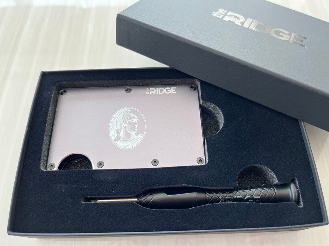 【限定非売品】the RIDGE／AMEX限定マネークリップ