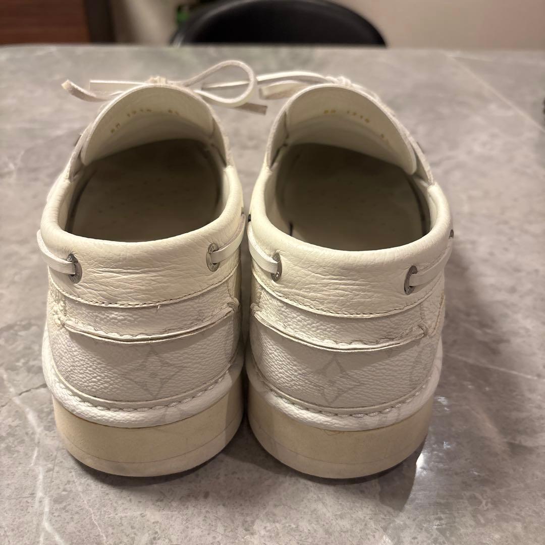 Louis Vuitton ホワイトデッキシューズ