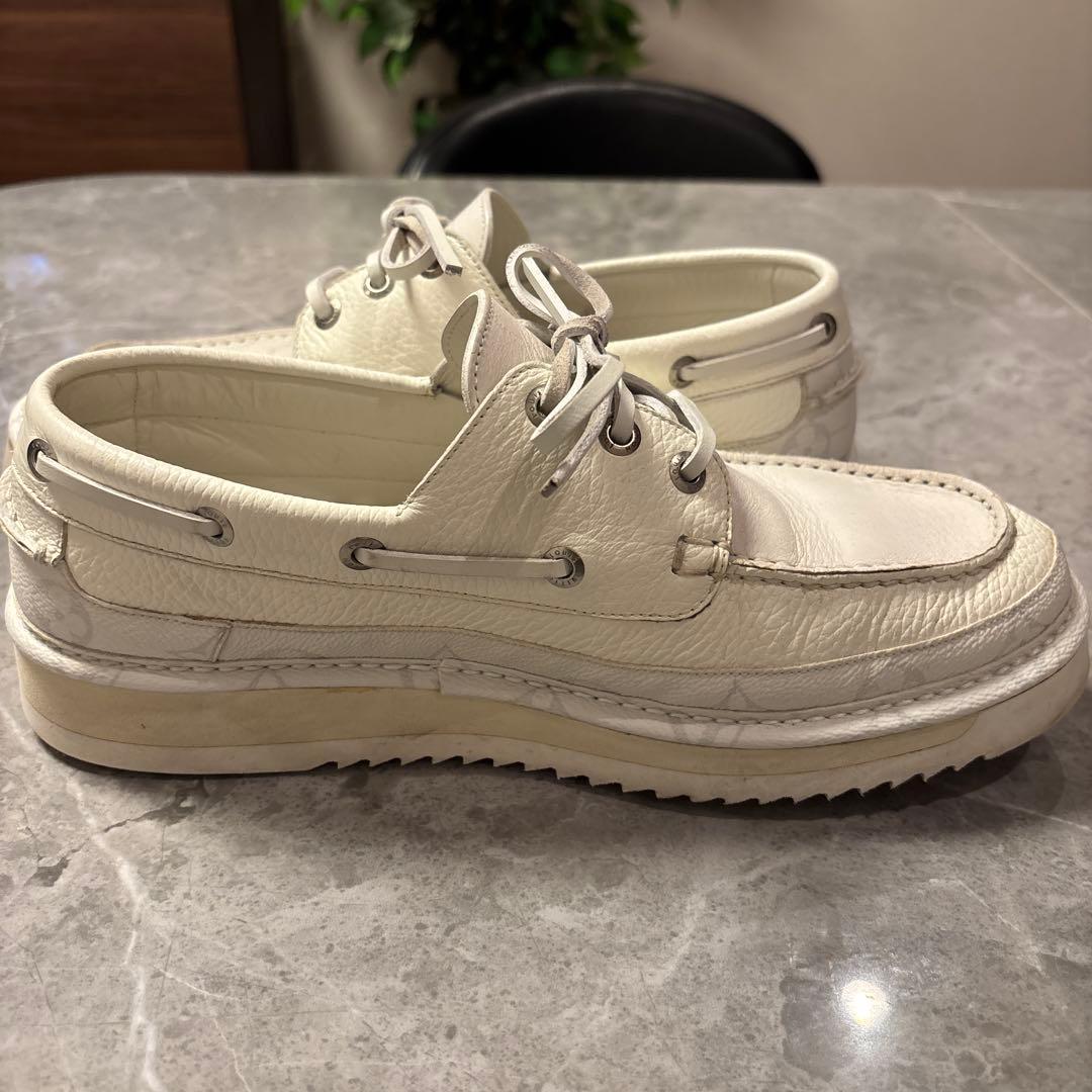 Louis Vuitton ホワイトデッキシューズ