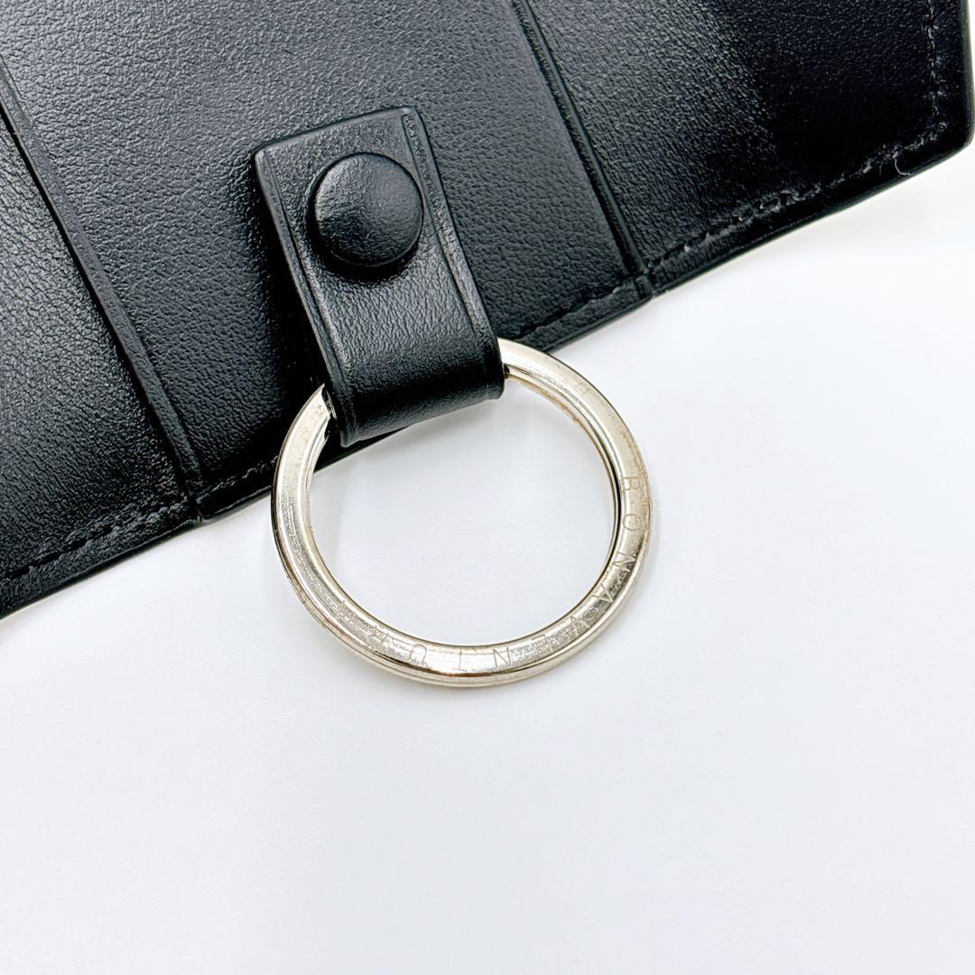 極美品 ＊ ボナベンチュラ レザー 4連キーケース＋キーリング アイボリー