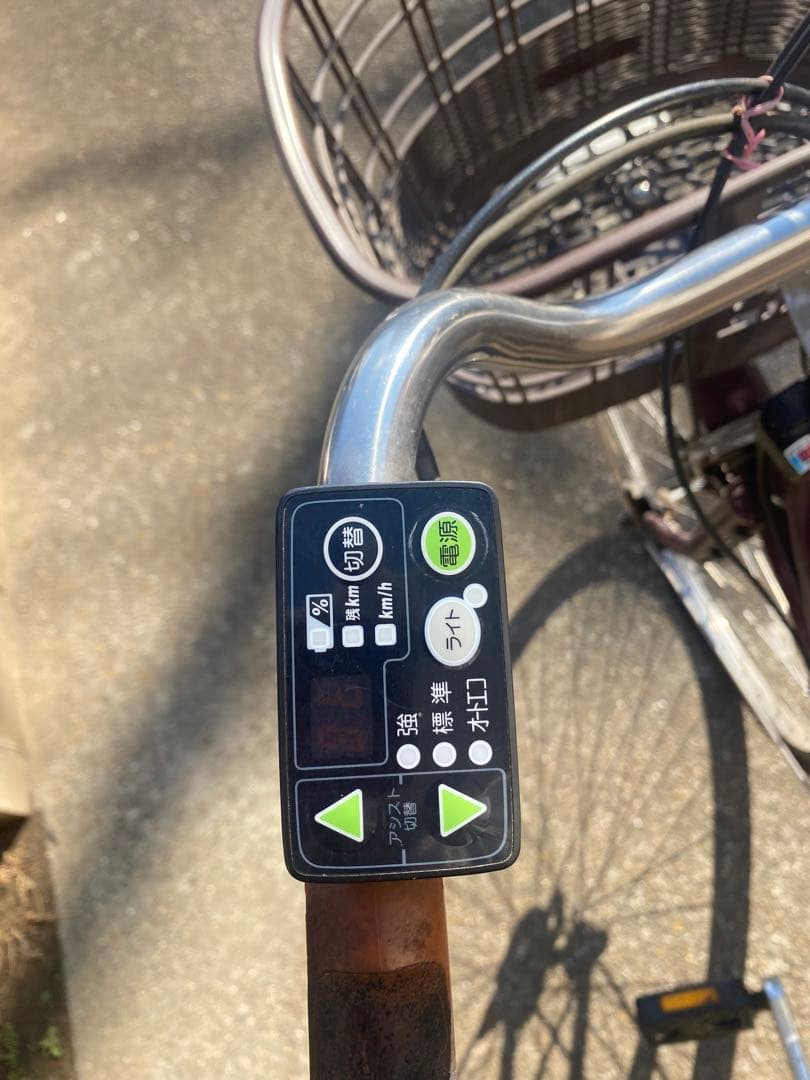 電動アシスト自転車 パープル シティタイプ