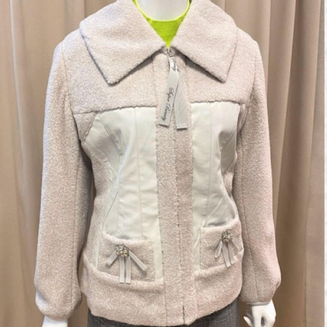 もえきゅんさま専用 スーパービューティ コンビ ジャケット　ベージュ　　40