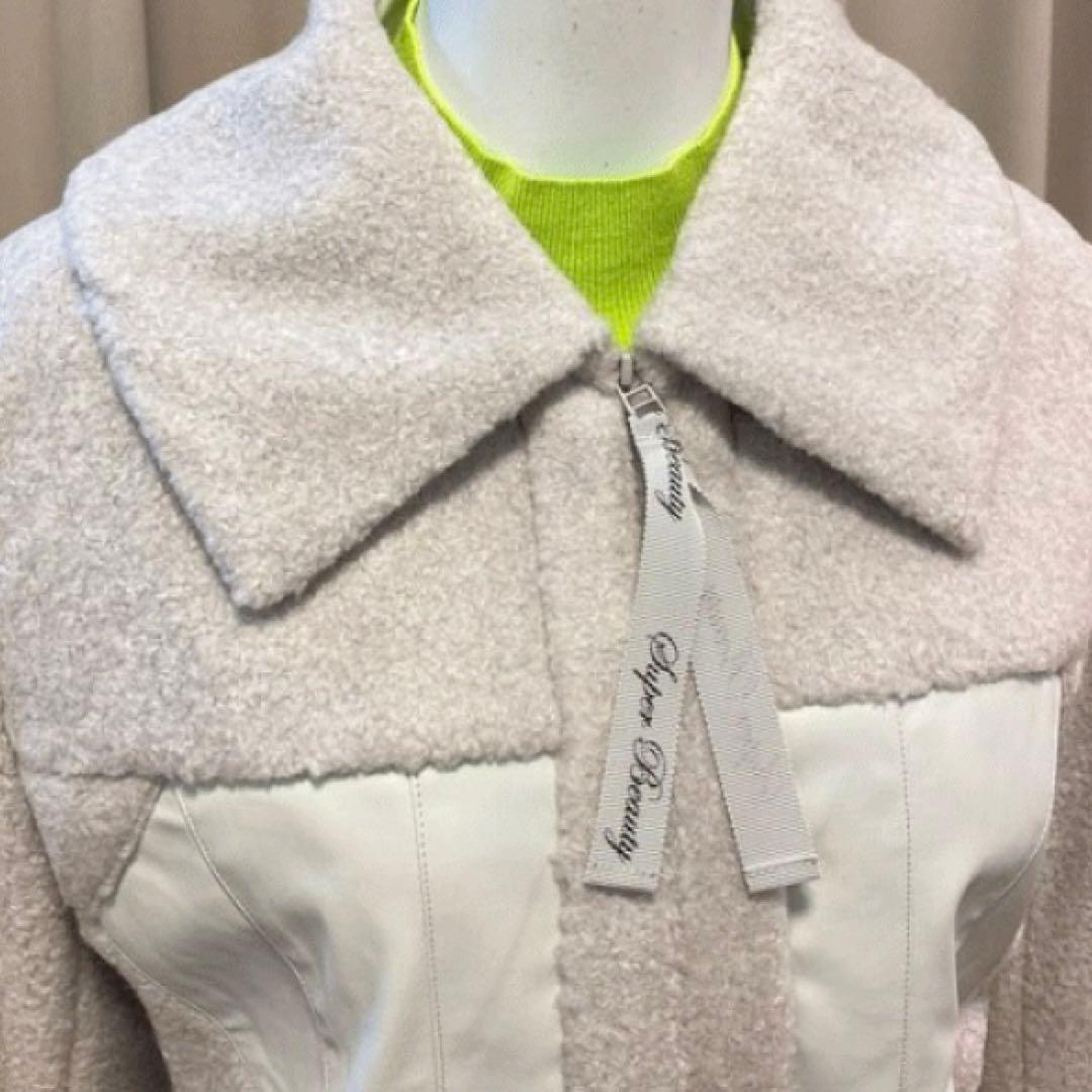 もえきゅんさま専用 スーパービューティ コンビ ジャケット　ベージュ　　40